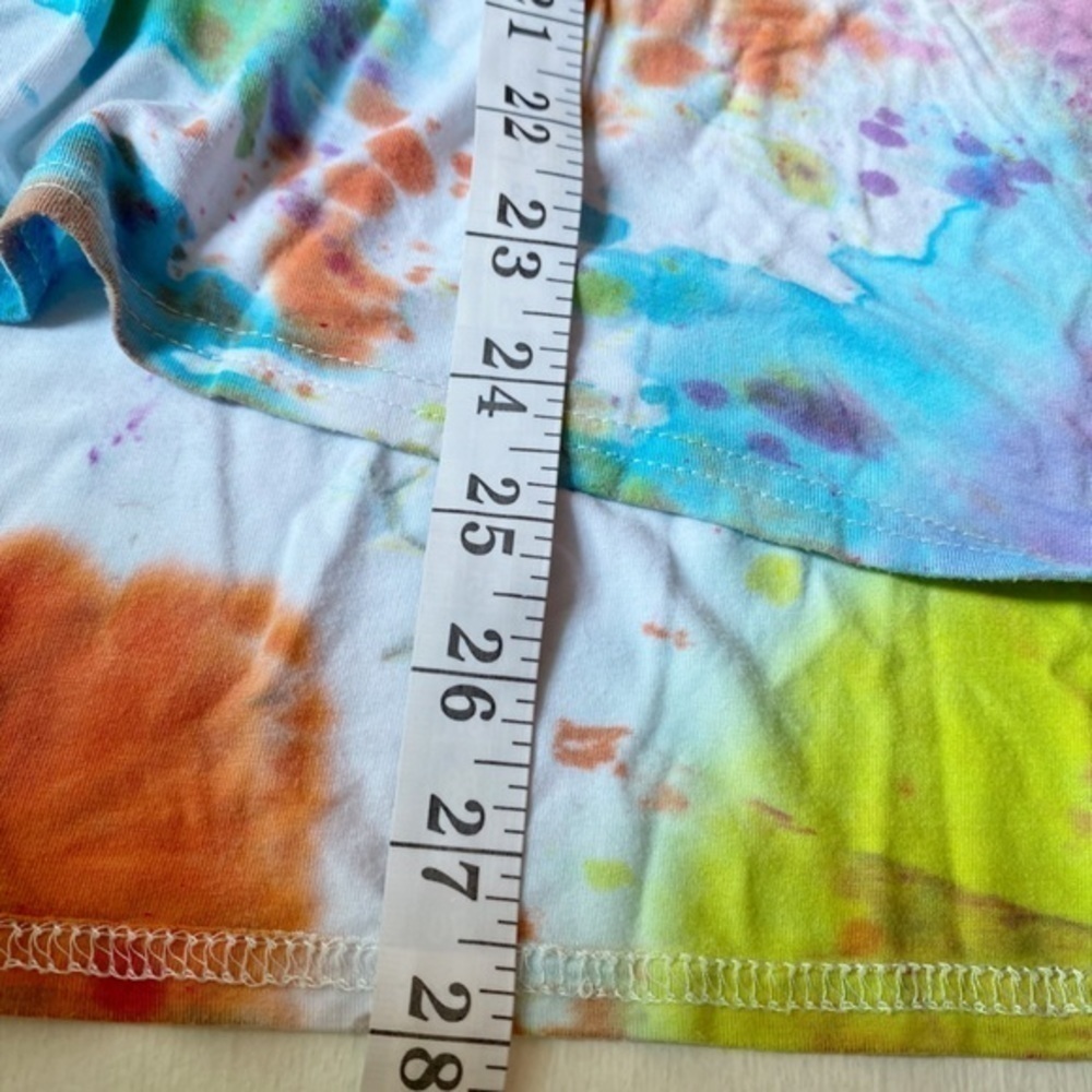 Unbranded Paintball Style Tie Dye V-Neck Short Sleeve Shirt - Picture 11 of 11